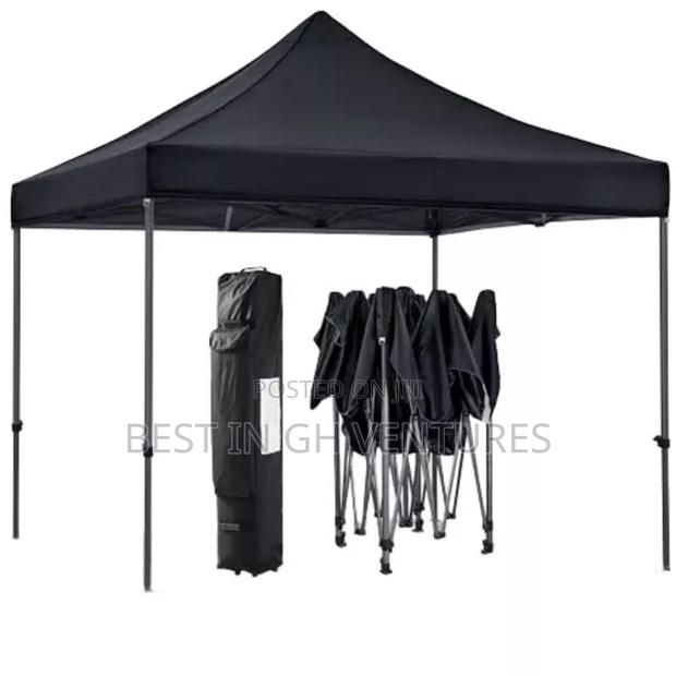 Black Foldable Tent 10ftx10ft · Photo 1