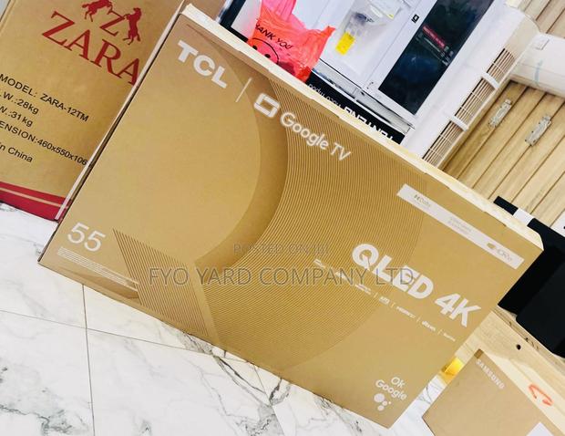 Qled Display TCL Smart 55inch Uhd Andriod Google Tv · Photo 1