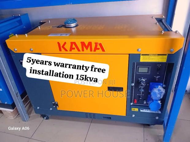 Genuine Volt Edge 16500watts 15kva Kama Diesel Generator · Photo 1