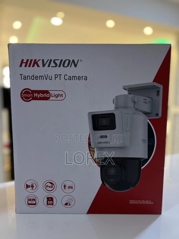 Hikvision Ip PTZ Tandemvu 4mp Dual Lens Ds-2se2c400mwg-E14 · Photo 1