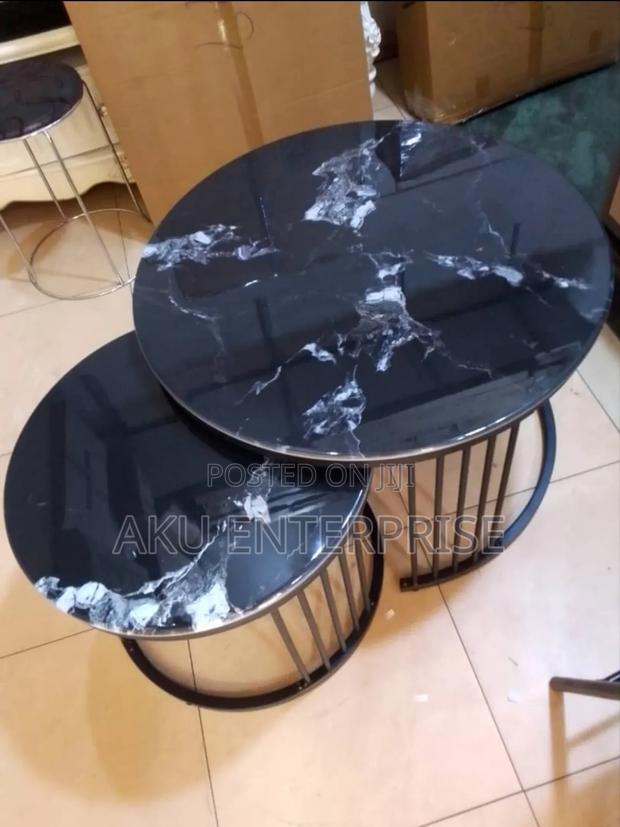2 in 1 Marble Centre Table · Photo 2