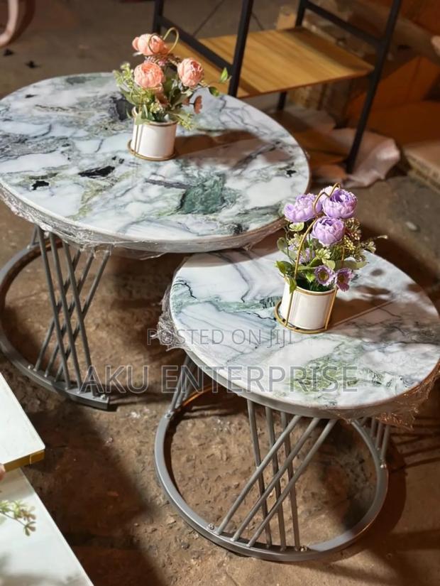 2 in 1 Marble Centre Table · Photo 8