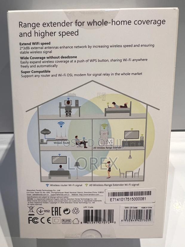 Tenda A9 N300 Universal Wifi Range Extender (No Lan Port) · Photo 2