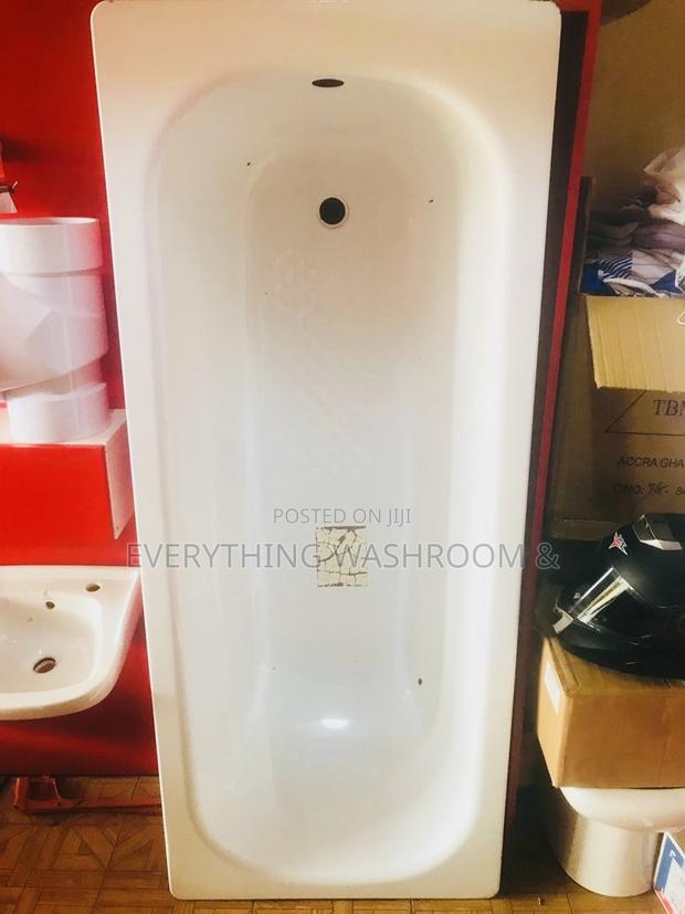 Enamel Bath_metal Bathtub_stainless Steel Bathtub_straight Bath Metal · Photo 2