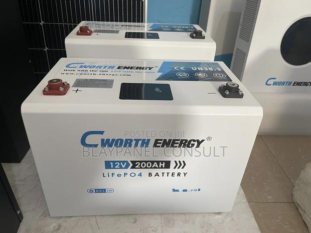 Cworth 12v 200ah Lithium Battery