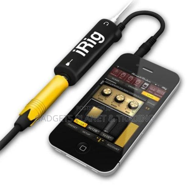 Plug in Irig High Quality Guitar Interface for Smartphones · Photo 1