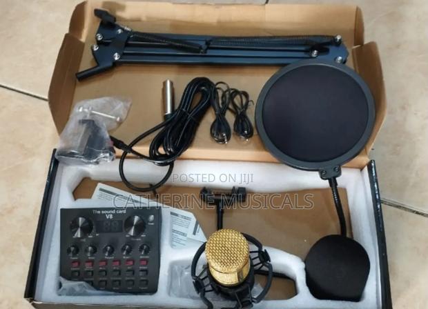 Bm800 Microphone Kit With Soundcard and Shock Mount · Photo 1