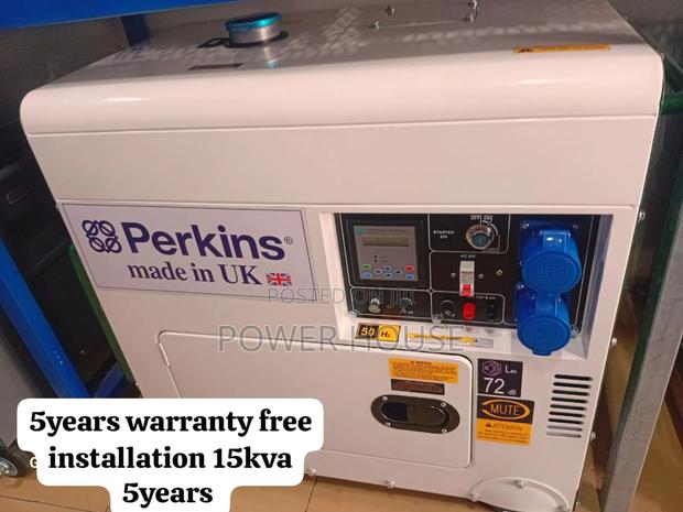 Genuine Luxe 15kva 16500watts Diesel Perkins Generator · Photo 1