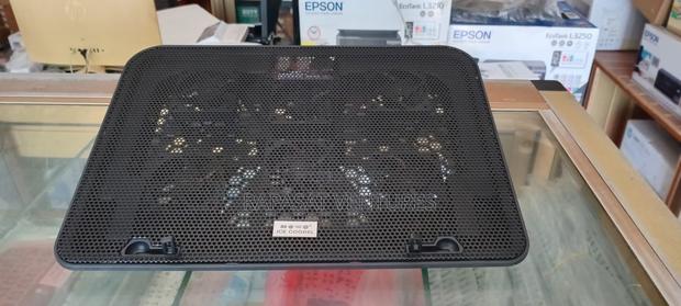 Laptop Cooling Pad Plastic (6 Small Fans, Adjustable) · Photo 2
