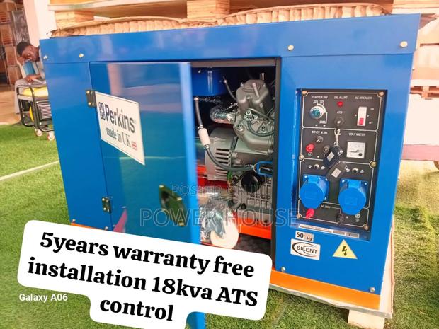 Genuine Aether Forge 18kva Perkins Diesel Generator 18kva · Photo 1