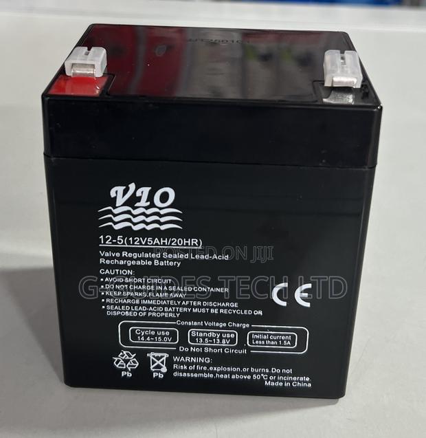 12v 5ah Ups Battery , Vio 12v-5ah Sealed Lead-Acid Battery · Photo 1