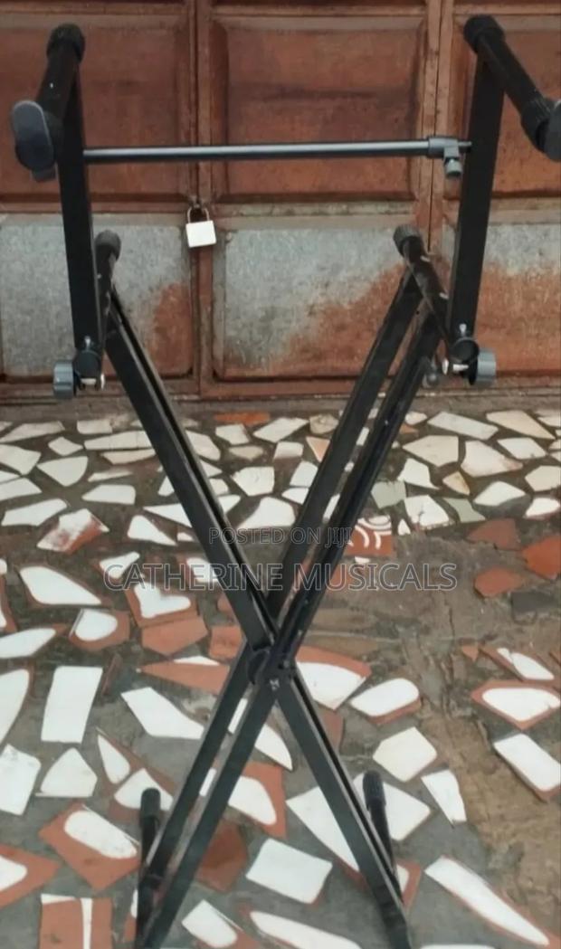 Double Deck Keyboard Stand ( Adjustable) · Photo 1