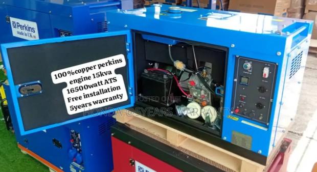 Eclipse Energy Perkins 15kva 16500watt Diesel Generator Ats · Photo 1