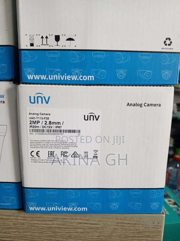 Unv 2mp Ir Bullet Analog Camera Uniview Uac-T112-F28 · Photo 2