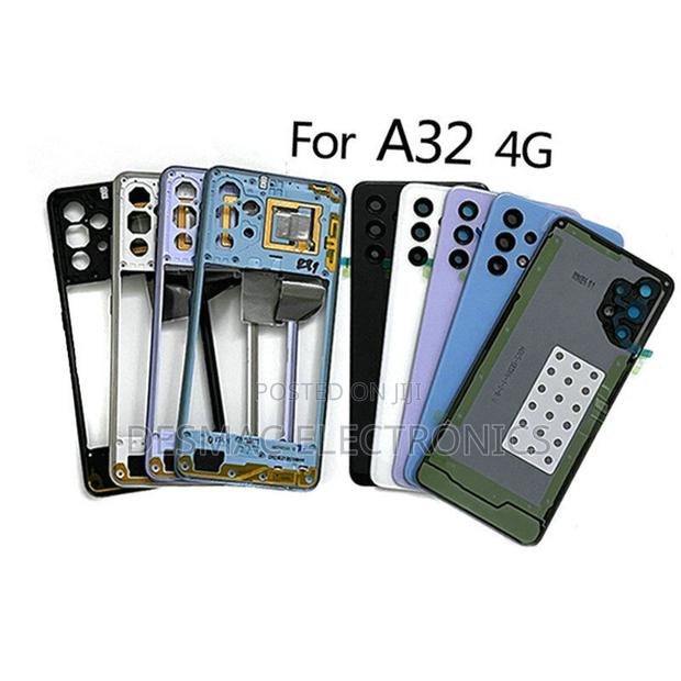 Samsung A32 4g Complete Housings/ Back Cover + Middle Frame · Photo 1