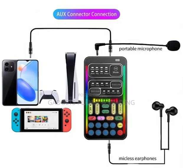 New I9 Multi-functional Voice Changer With 8 Sound Effects · Photo 2