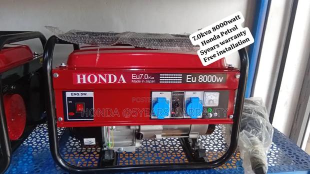 Energizeit Honda 8000watt 7.0kva Petrol Generator 7.0kva · Photo 1