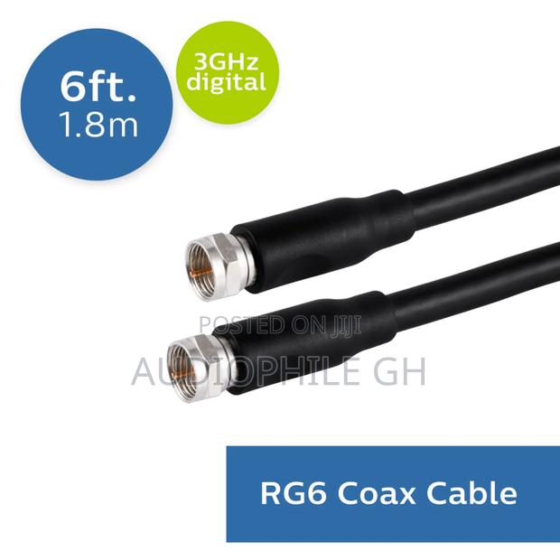 Philips 6ft. Rg6 Coaxial Cable · Photo 2