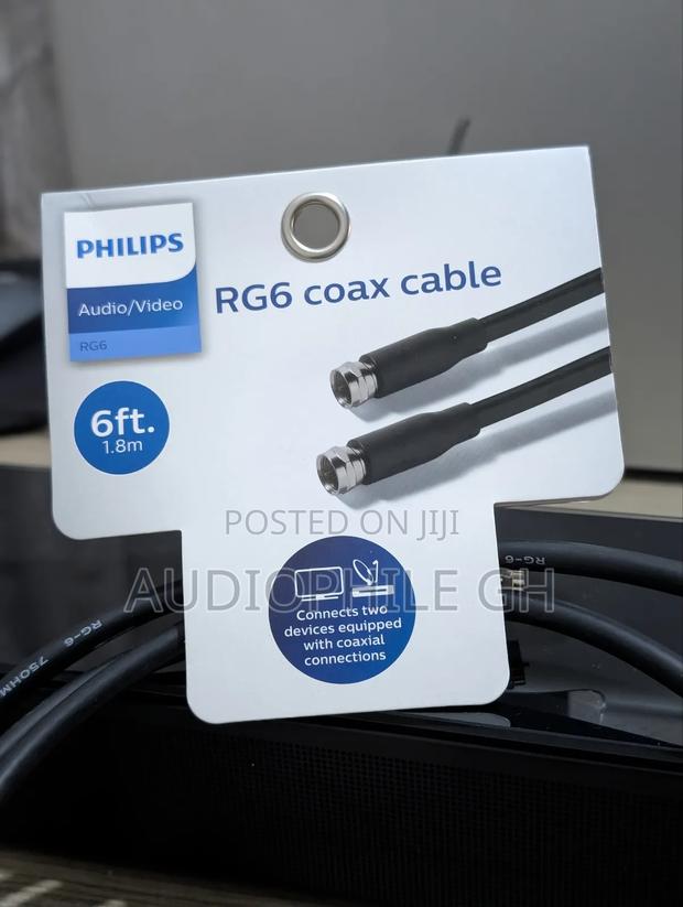 Philips 6ft. Rg6 Coaxial Cable · Photo 1