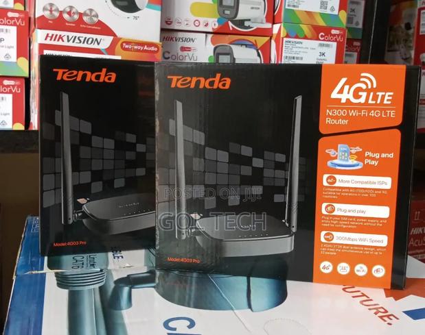 4g Universal Router Tenda N300 Wifi 4g Lte Plug and Play · Photo 3