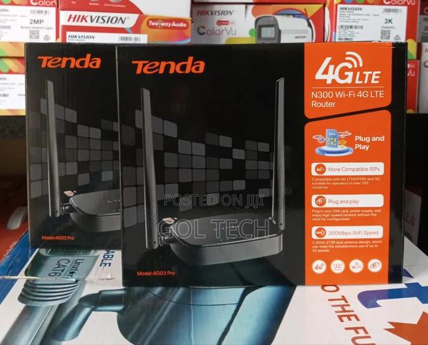 4g Universal Router Tenda N300 Wifi 4g Lte Plug and Play · Photo 1
