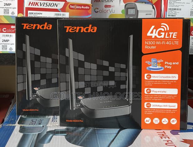 Tenda 4g Universal Sim Router N300 Wifi 4g Lte Router 4g03 · Photo 1