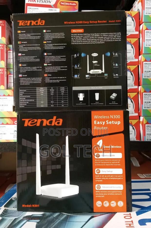Tenda Wireless N300 Easy Setup Router N301 High Speed · Photo 3