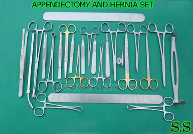 Hernia And Appendixtomy Instruments Set (Standard Pack) · Photo 1