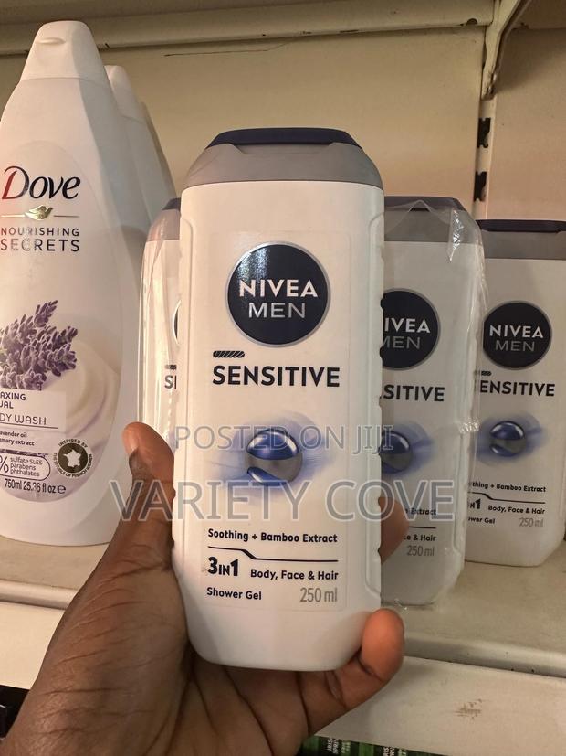 Nivea Men Sensitive Skin Shower Gel 250ml · Photo 1
