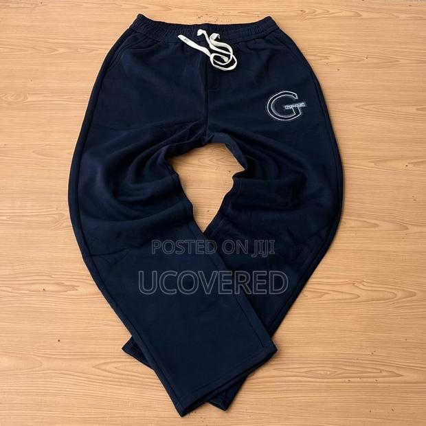Unisex Baggy Sweatpants Waist Flare Leg Joggers · Photo 2