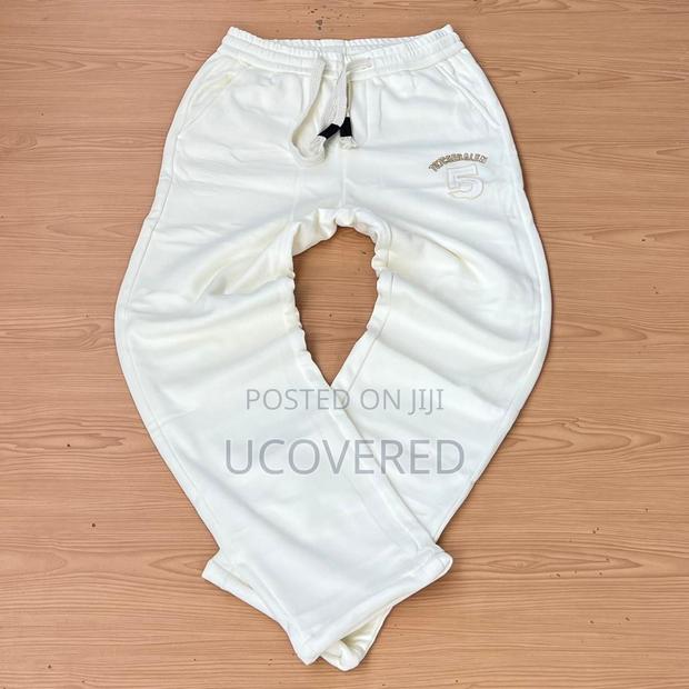 Unisex Baggy Sweatpants Waist Flare Leg Joggers · Photo 6