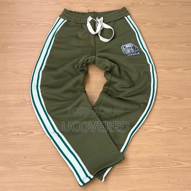 Unisex Baggy Sweatpants Waist Flare Leg Joggers · Photo 4