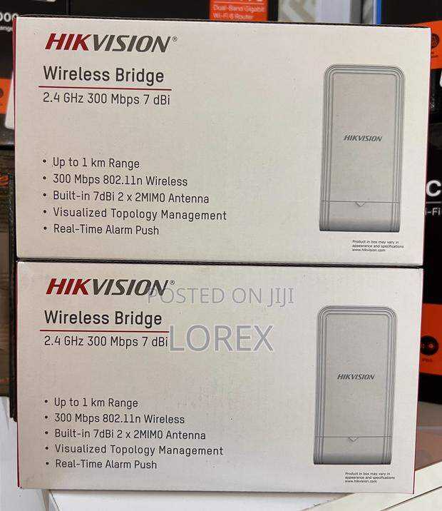 Hikvision Wireless Bridge Access Point Cpe Ds-3wf1000s-Ei-2n · Photo 1