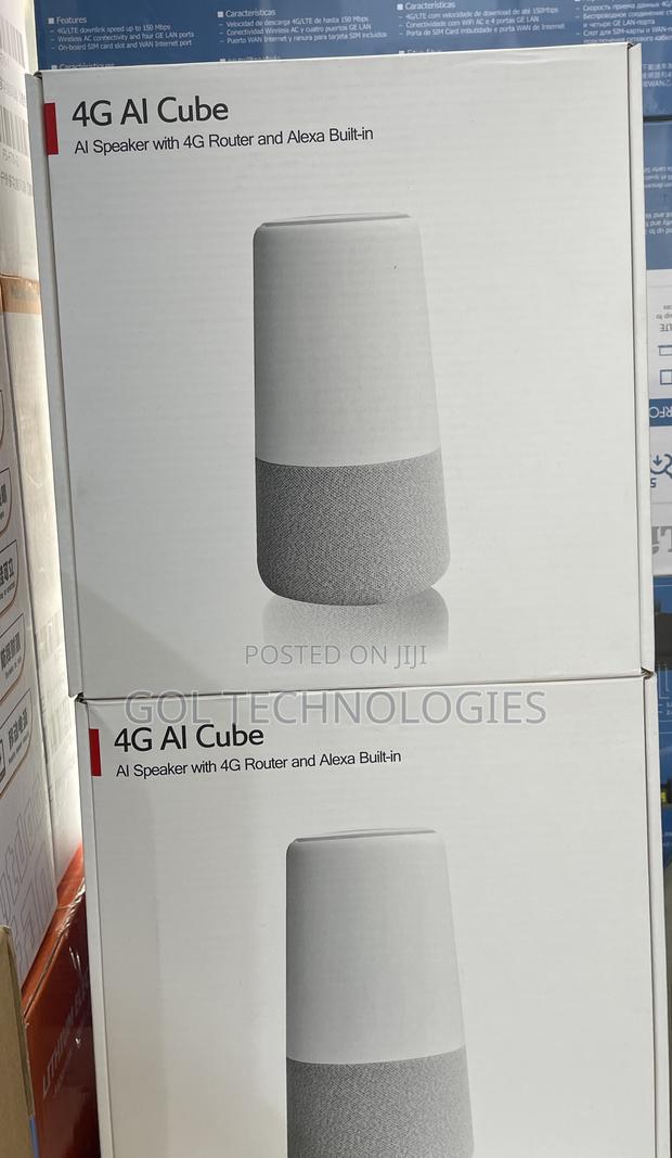 4g Universal Router With Ai Speaker Alexa Inbuilt Ai Cube · Photo 1