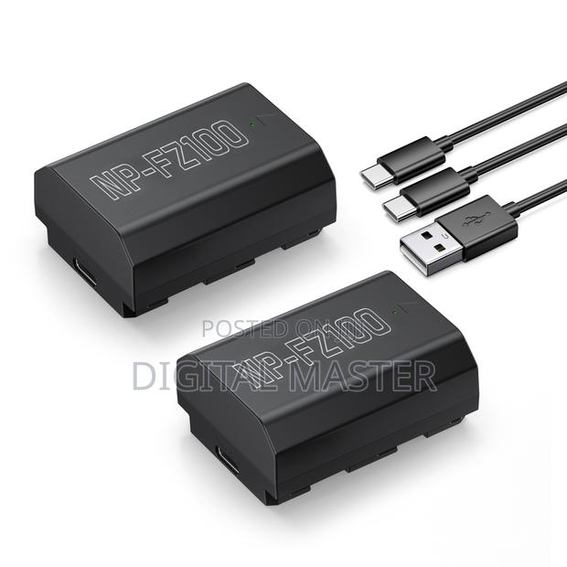Powerextra 2 Pack Sony Np-fz100 Battery 2500mah (Usb-c) · Photo 7