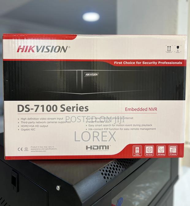 Hikvision 4ch 1u 4 Poe NVR Ds-7104ni-Q1/4p/M · Photo 1