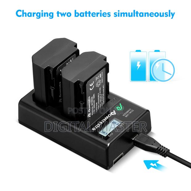 Powerextra 2 Pack Sony Np-fz100 Battery 2500mah · Photo 3