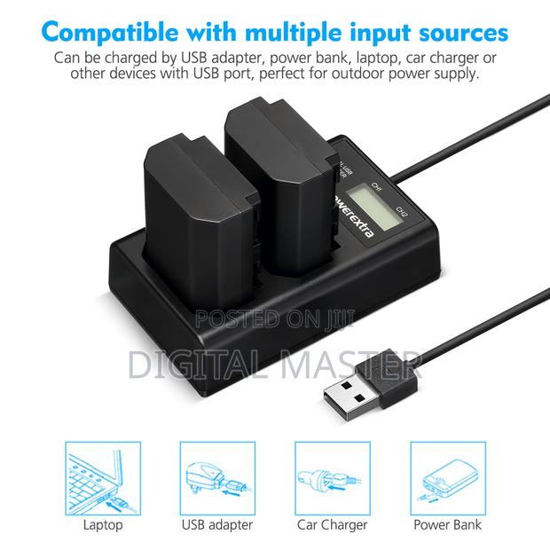 Powerextra 2 Pack Sony Np-fz100 Battery 2500mah · Photo 6