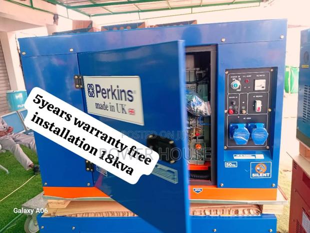 Ultimate Halo Matrix 18kva Generator 18kva Perkins Diesel · Photo 1