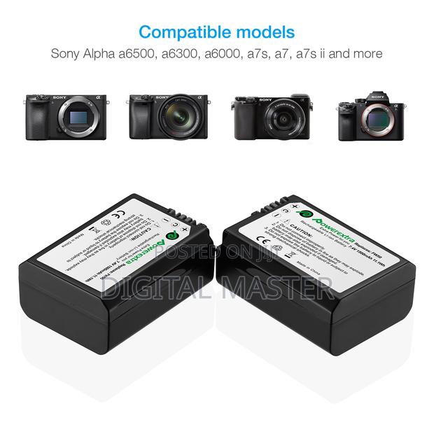 Powerextra Np-Fw50 Battery Smart LCD Display Dual Charger · Photo 4