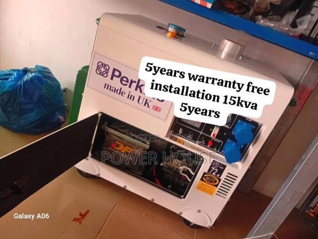 Ultimate Dock Trinity 16500watts 15kva Diesel Generator Perk · Photo 1
