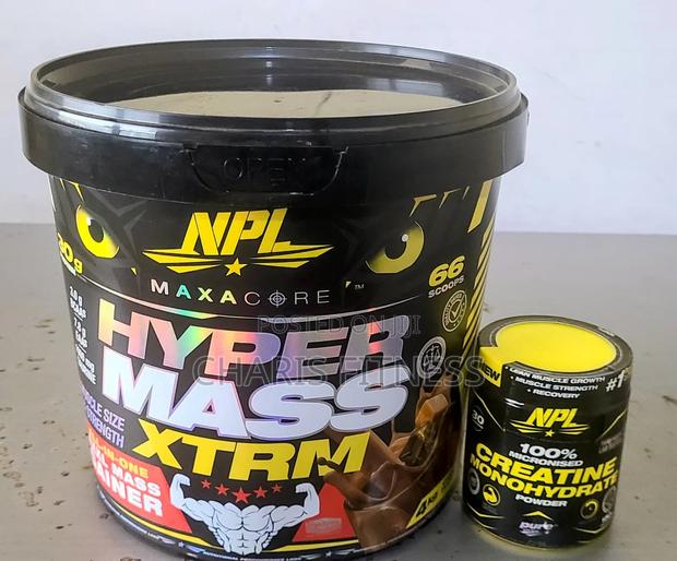 NPL Mass Gainer 4kg and Creatine Monohydrate · Photo 1