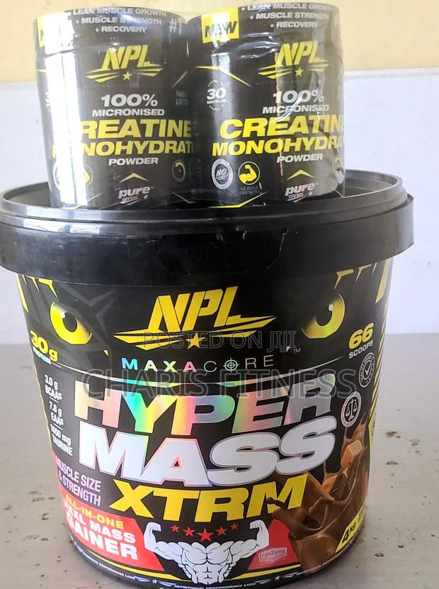 Mass Gainer 4kg + Micronized Creatine (2 Pairs) · Photo 1