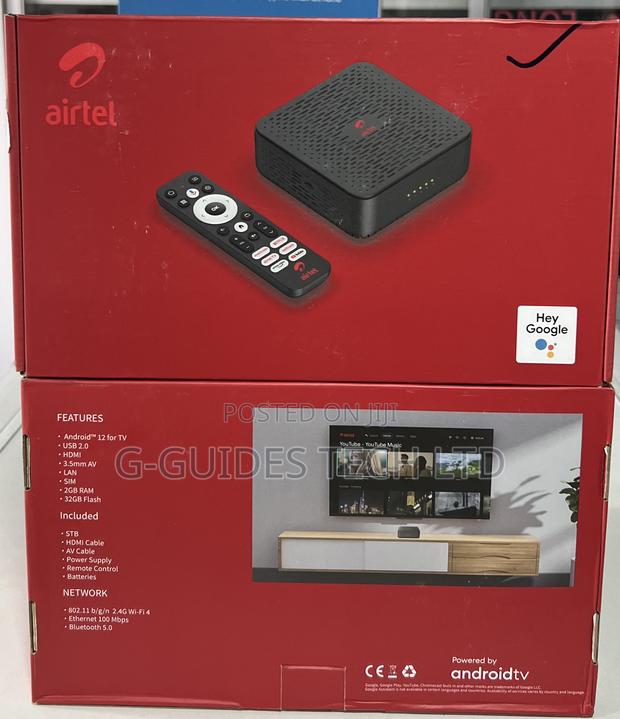 Airtel Android Tv Box D530 + 4g Universal Router 2 In 1 · Photo 8
