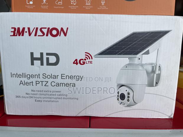 Ubox 5mp Hd 4glte Intelligent Solar Energy Alert PTZ Camera CCTV · Photo 2