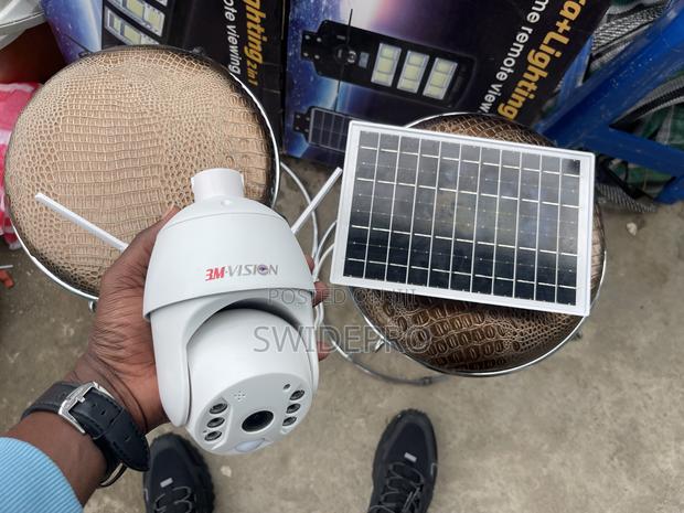Ubox 5mp Hd 4glte Intelligent Solar Energy Alert PTZ Camera CCTV · Photo 1