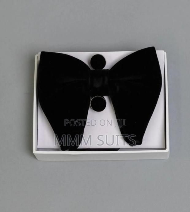 Quality Suede Butterfly Bowties · Photo 2
