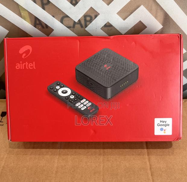 Airtel Android Tv Box With Sim Slot and Backup Battery · Photo 1