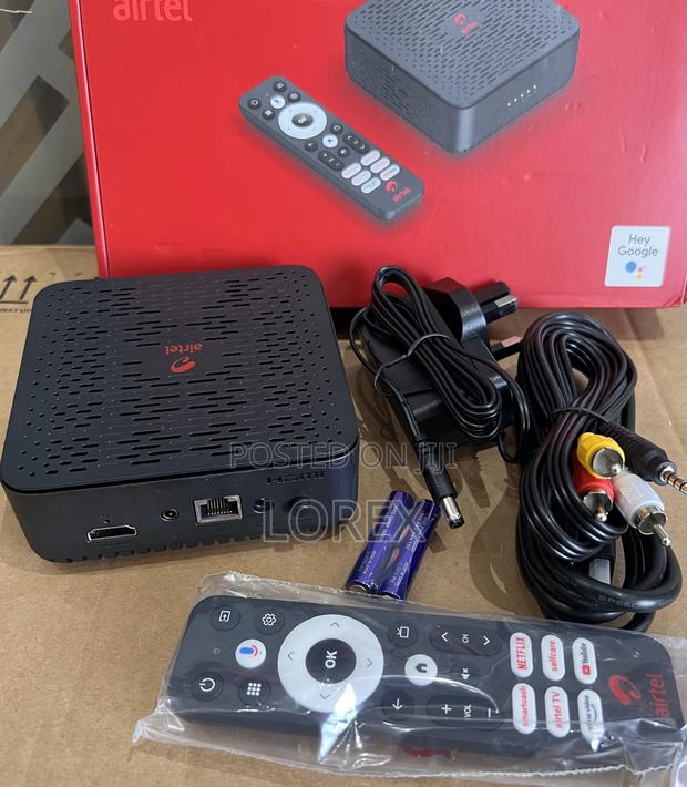 Airtel Android Tv Box With Sim Slot and Backup Battery · Photo 2