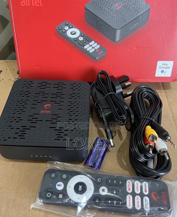 Airtel Android Tv Box With Sim Slot and Backup Battery · Photo 3